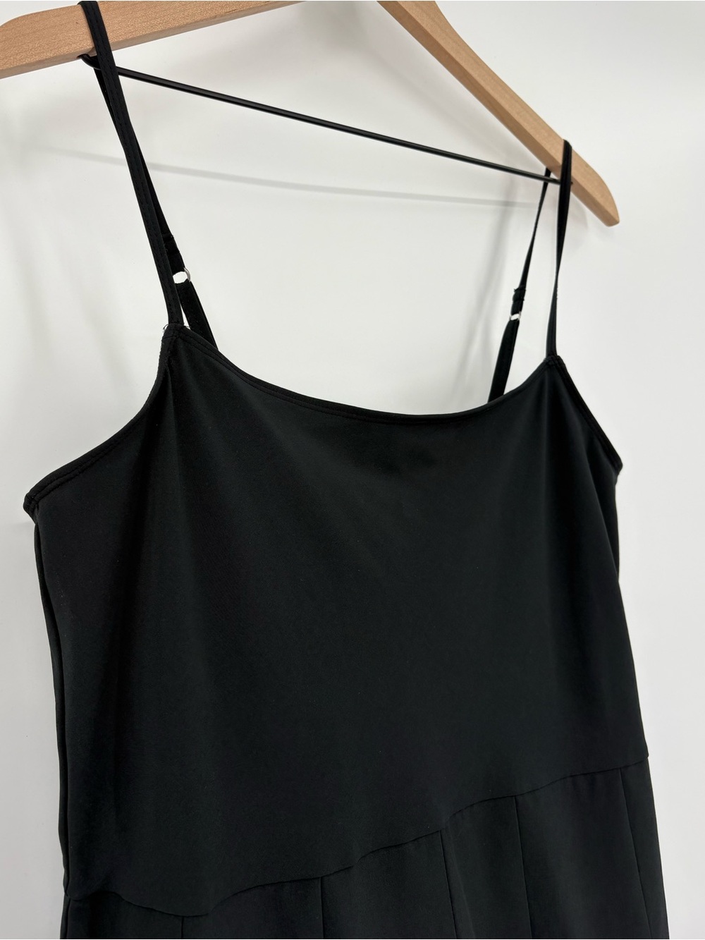Abercrombie & Fitch Traveler Pleated Tennis Dress Black Active Mini M - Picture 7 of 12